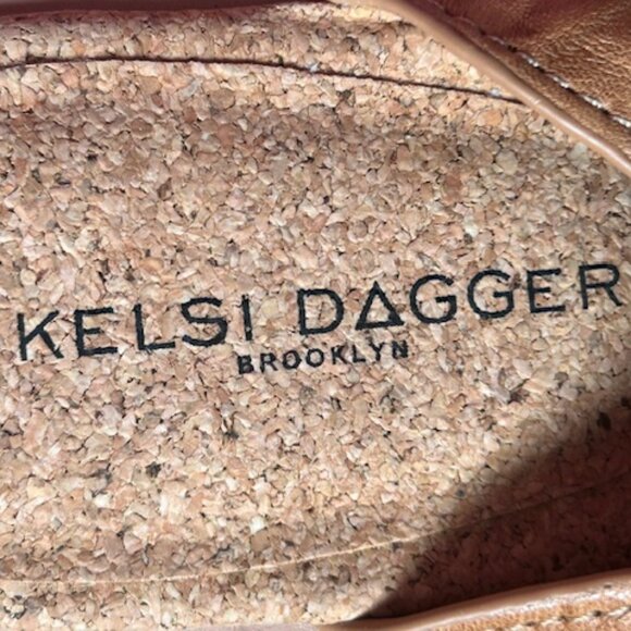 Free People x Kelsi Dagger Leather Stud Accent Cork Cushioned Norma Clogs NEW - Picture 2 of 16